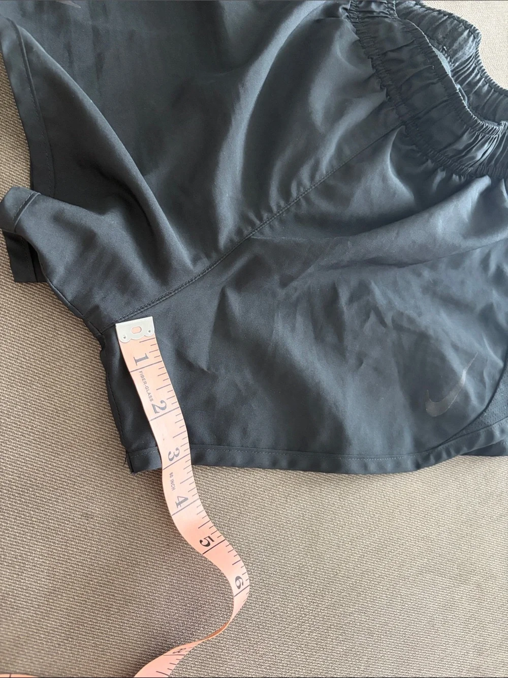 Nike Women's Dark Gray/Black Athletic Shorts